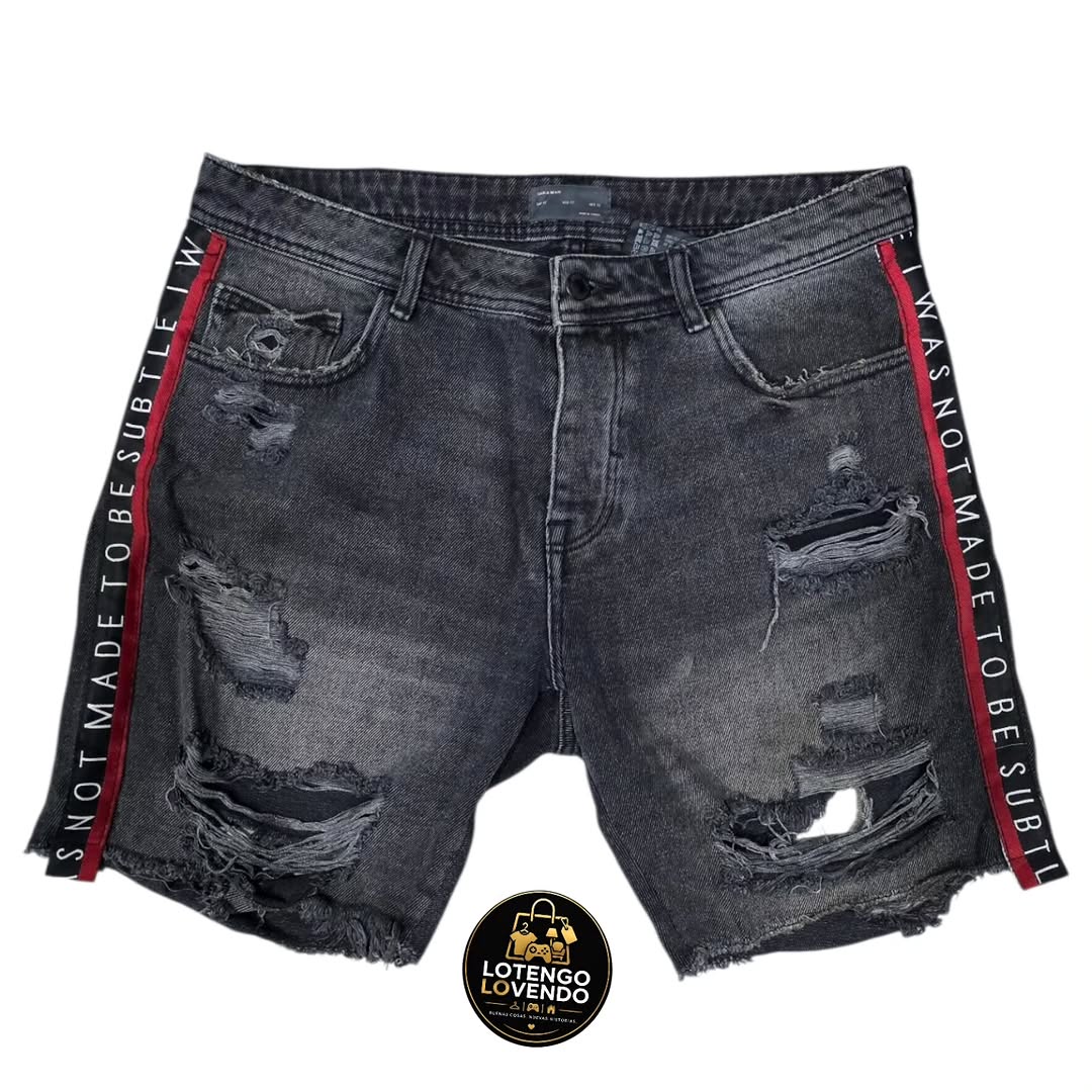 Short de mezclilla Zara Man